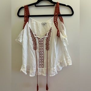 Love fire flowy summer top